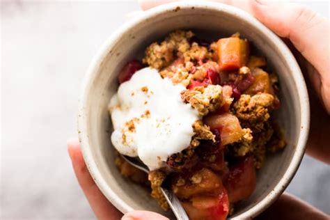 healthy-cranberry-apple-crisp-recipe-food-fanatic image
