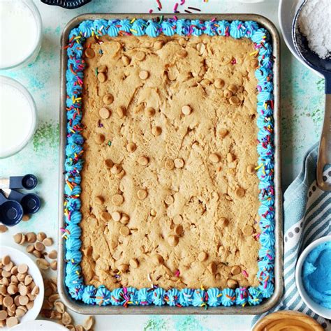 easy-peanut-butter-cookie-cake-recipe-crate-and-barrel image
