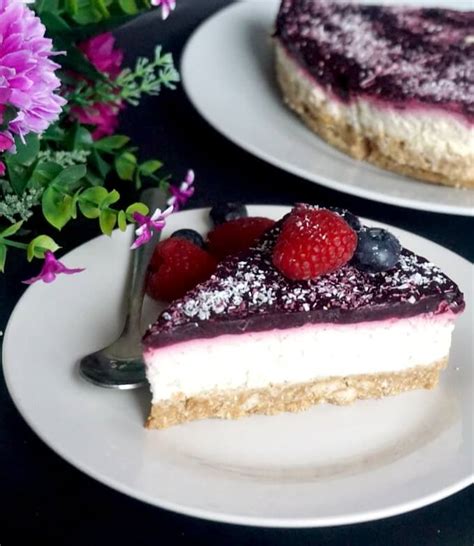 healthy-coconut-cheesecake-with-berry-jelly-my image
