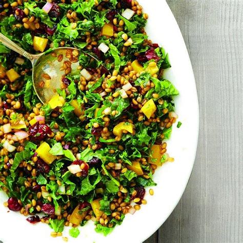 wheat-berry-kale-and-cranberry-salad image