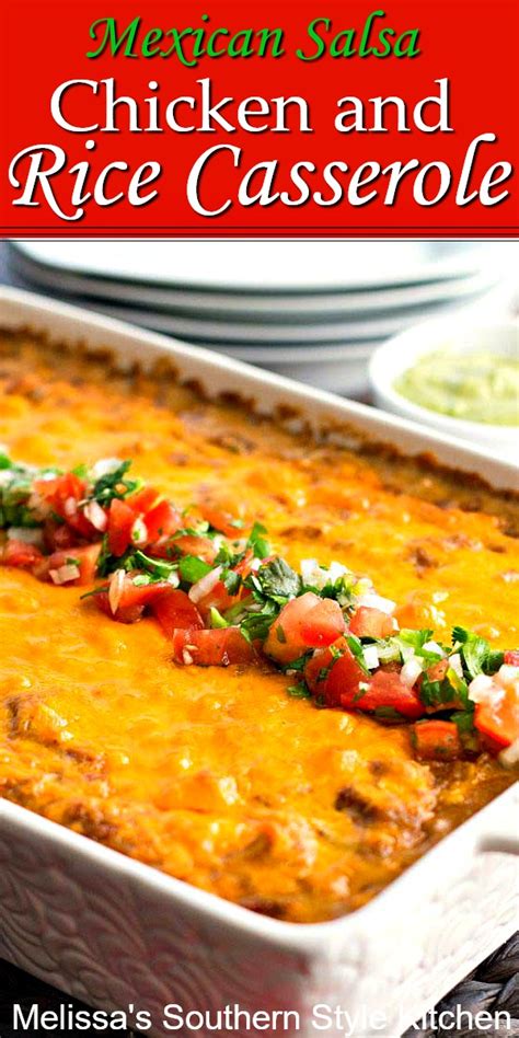 mexican-salsa-chicken-and-rice-casserole image