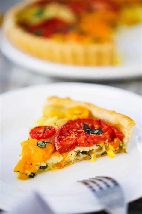 tomato-tart-with-fresh-corn-and-herbs-how-to-feed-a image