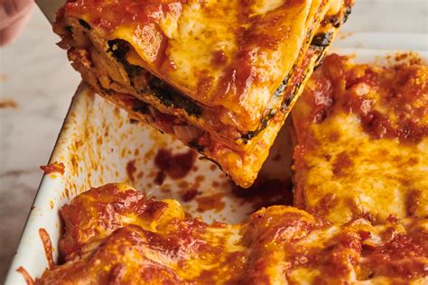 spinach-lasagna-recipe-extra-easy-version-kitchn image