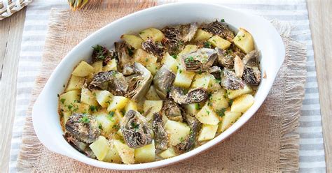 artichoke-potato-casserole-italian-recipe-book image