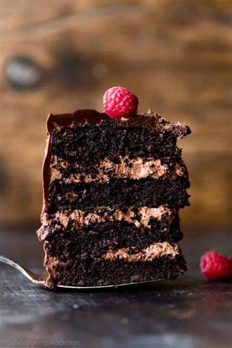 dark-chocolate-mousse-cake-sallys-baking-addiction image