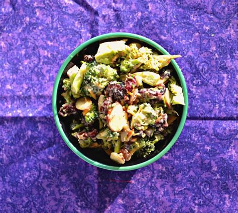 broccoli-salad-with-cranberries-cranberryweek image