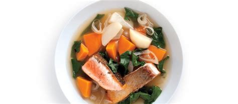 seared-salmon-with-winter-vegetables-and-kombu-broth image