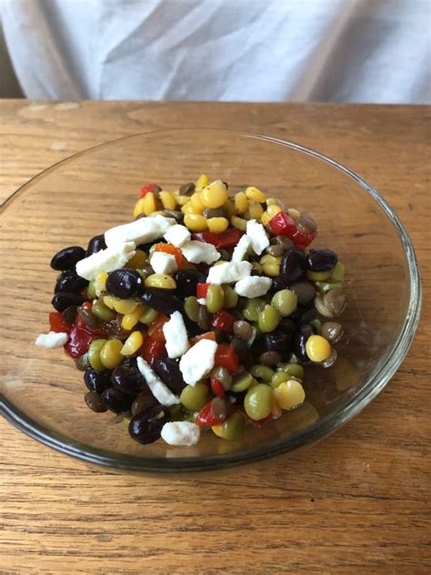 confetti-bean-salad-apron-free-cooking image