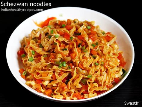 schezwan-noodles-recipe-swasthis image