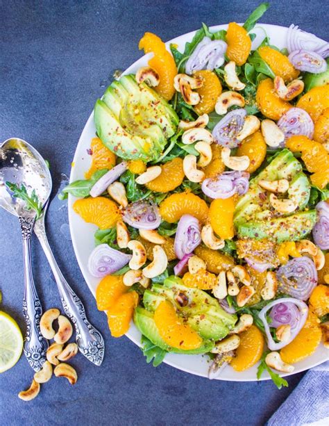 avocado-orange-salad-with-citrus-dressing-two image