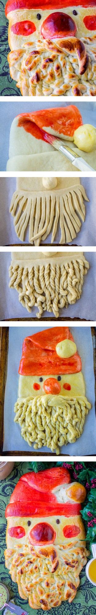 how-to-make-golden-santa-bread-tutorial-the-food image