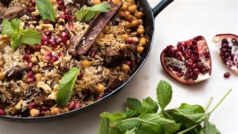 recipe-spiced-lamb-and-rice-with-walnuts-mint-and image