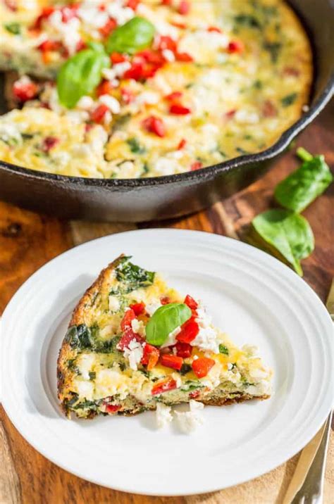 roasted-red-pepper-frittata-with-feta-and-spinach-get image