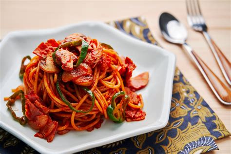 spaghetti-napolitan-recipe-ナポリタン-naporitan image