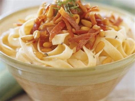 fettuccine-with-gorgonzola-and-prosciutto-sunset image