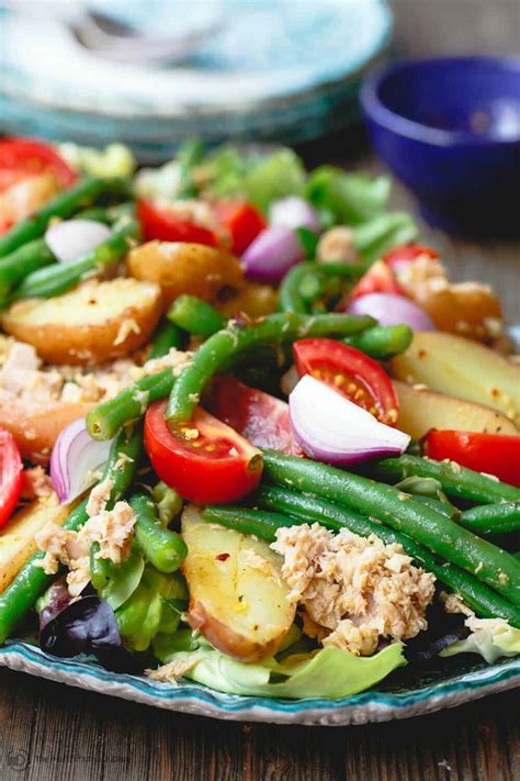 no-mayo-potato-salad-with-tuna-the-mediterranean image