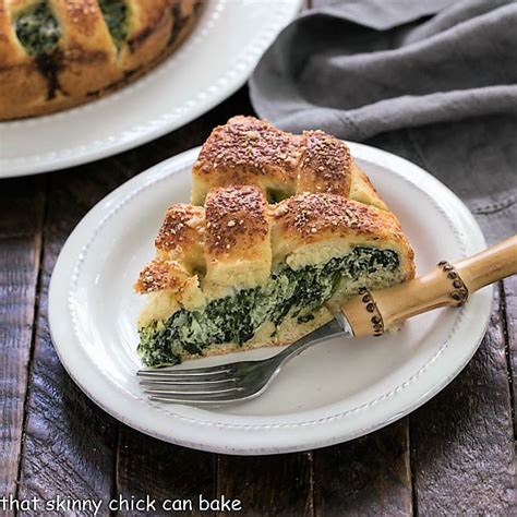 spinach-torta-rustica-that-skinny-chick-can-bake image