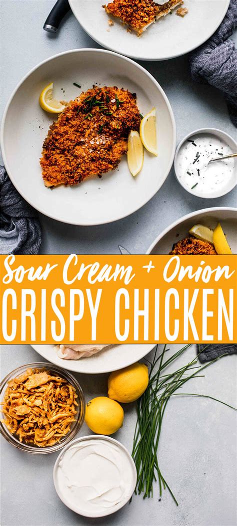 sour-cream-onion-crispy-baked-chicken-video image