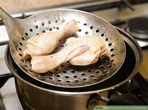 4-ways-to-cook-turkey-drumsticks-wikihow image