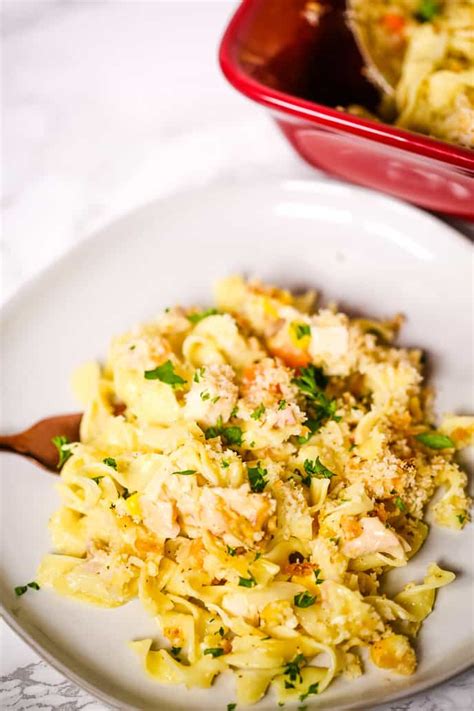creamy-chicken-pasta-recipe-casserole-it-is-a-keeper image