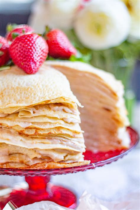 25-layer-roasted-strawberry-crepe-cake-crepe-cake image