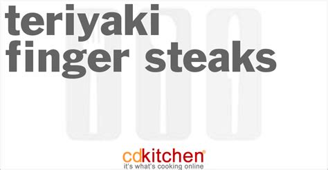 teriyaki-finger-steaks-recipe-cdkitchencom image
