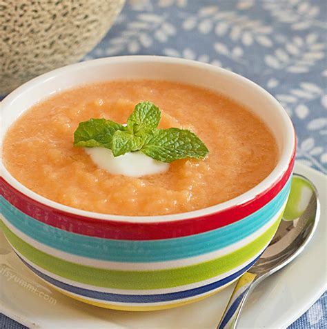 chilled-cantaloupe-soup-recipe-summer-soup-series image