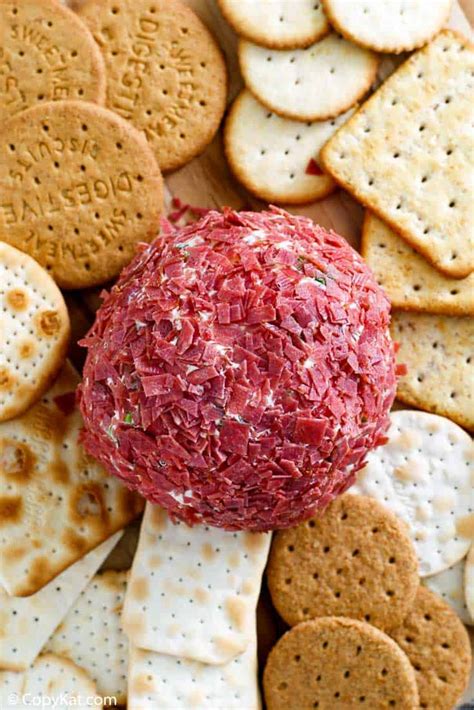dried-beef-cheese-ball-copykat image