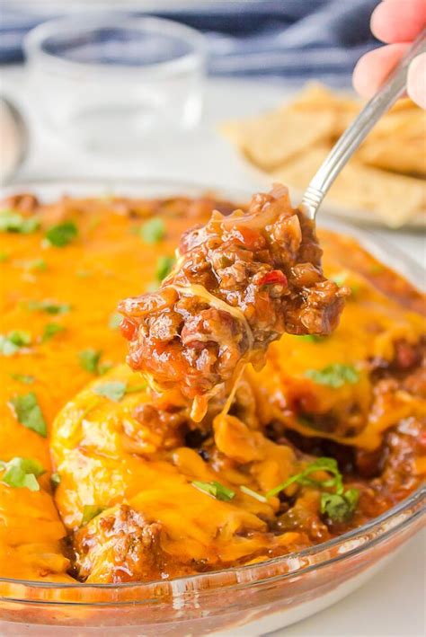 hot-taco-dip-with-ground-beef-and-cream-cheese-this image