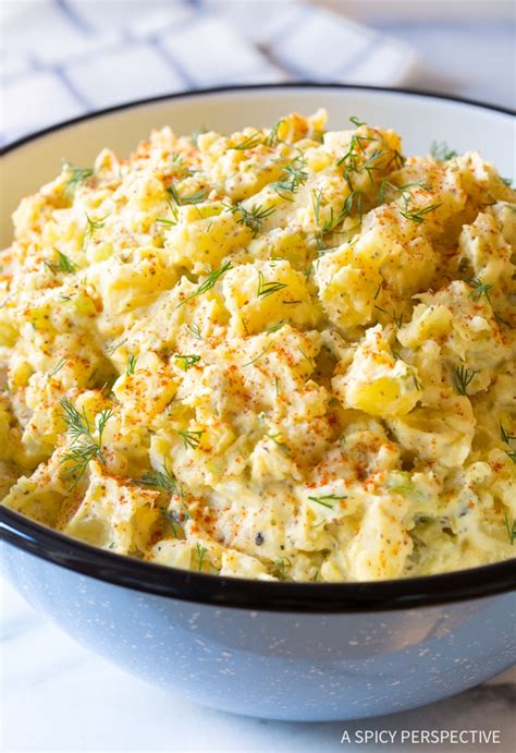 how-to-make-the-best-potato-salad-recipe-a-spicy image
