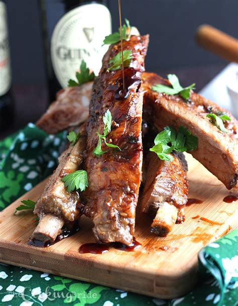 guinness-bbq-pork-ribs-the-cooking-bride image