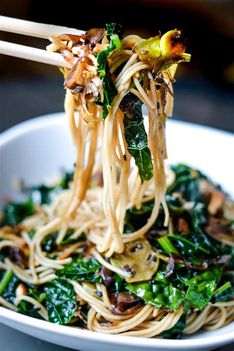 sesame-kale-noodles-with-lemon-tahini-sauce-the image