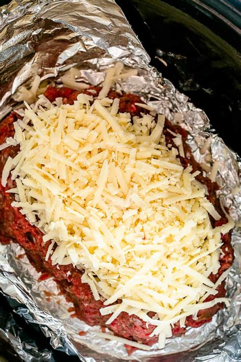 crockpot-meatloaf-recipe-stuffed-with-cheese-diethood image