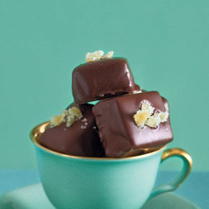 homemade-chocolate-dipped-caramels-recipe-myrecipes image