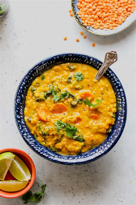 slow-cooker-golden-lentil-soup-vegan-dishing-out image