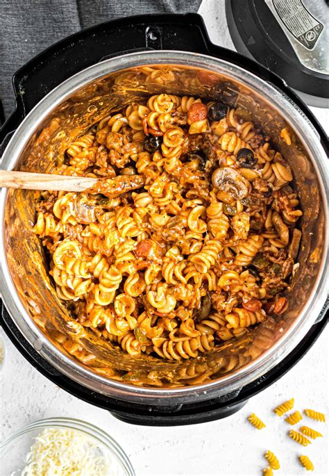 instant-pot-pizza-pasta-recipe-shugary-sweets image