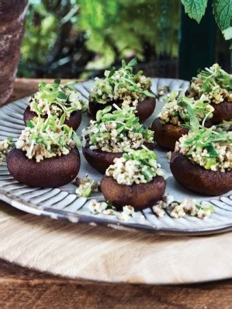recipe-quinoa-stuffed-mushroom-caps-lcbo image