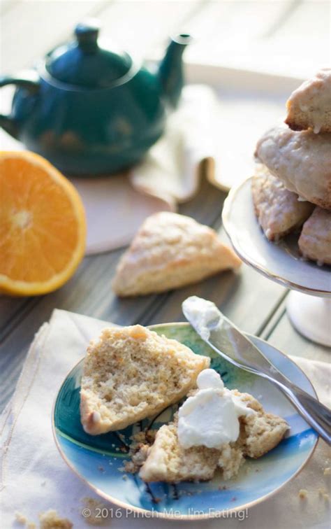 easy-glazed-fresh-orange-scones-better-than-panera image