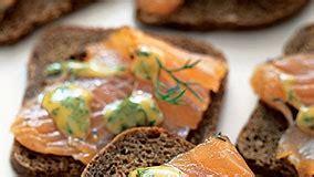 dilled-gravlax-with-mustard-sauce-recipe-epicurious image