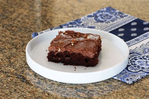 texas-sheet-cake-with-chocolate-buttermilk-frosting image