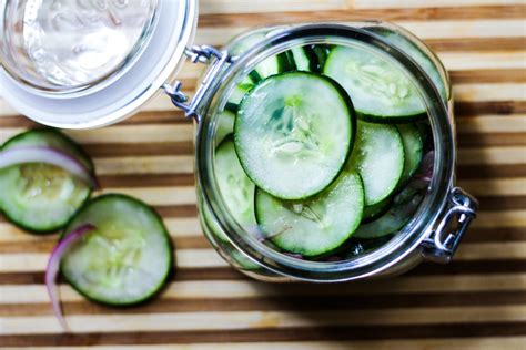 easy-pickled-cucumbers-savoring-italy image