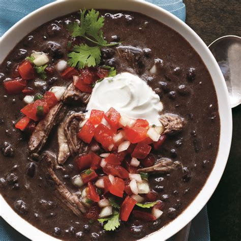 slow-cooker-pork-and-black-bean-soup-womans-day image