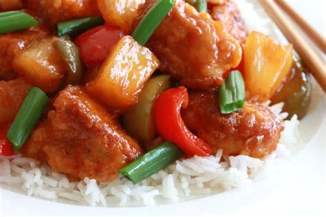 best-sweet-and-sour-chicken-the-daring-gourmet image