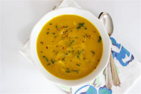 curried-carrot-and-sweet-potato-soup-food-renegade image