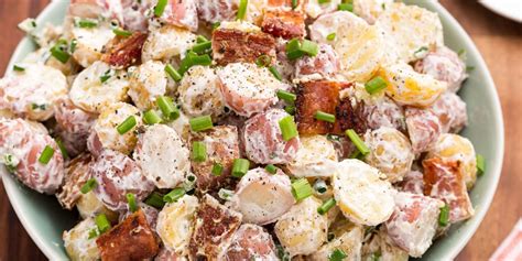 best-bacon-ranch-potato-salad-recipe-delishcom image