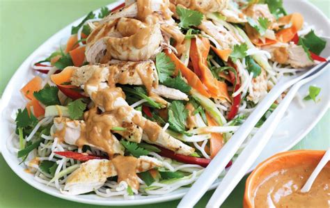grilled-chicken-and-noodle-salad-with-satay-dressing image