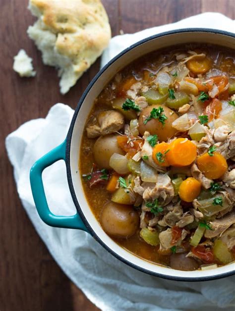 tuscan-slow-cooker-chicken-stew-sweet-peas-saffron image