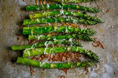 the-best-oven-roasted-garlic-parmesan-asparagus image