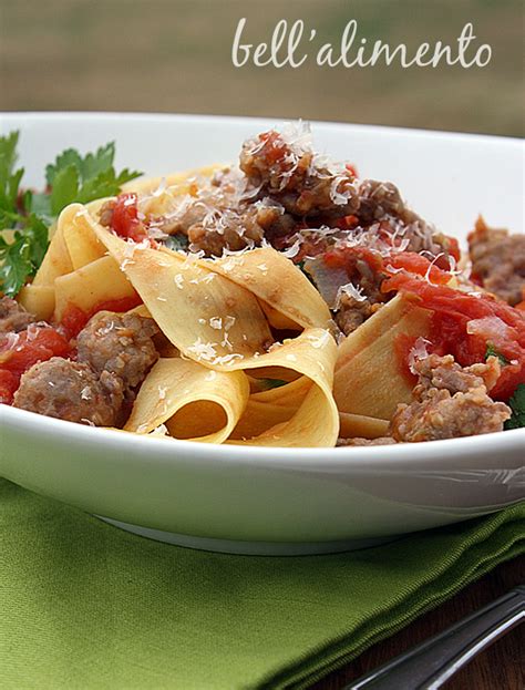 pappardelle-alla-salsiccia-pappardelle-with-sausage image