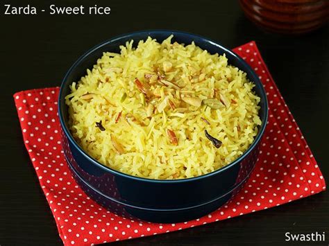 zarda-recipe-sweet-rice-recipe-meethe-chawal image